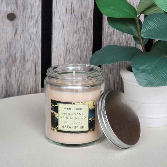 Kirkton House Other - Mahogany Sandalwood Scented Candle - Cream